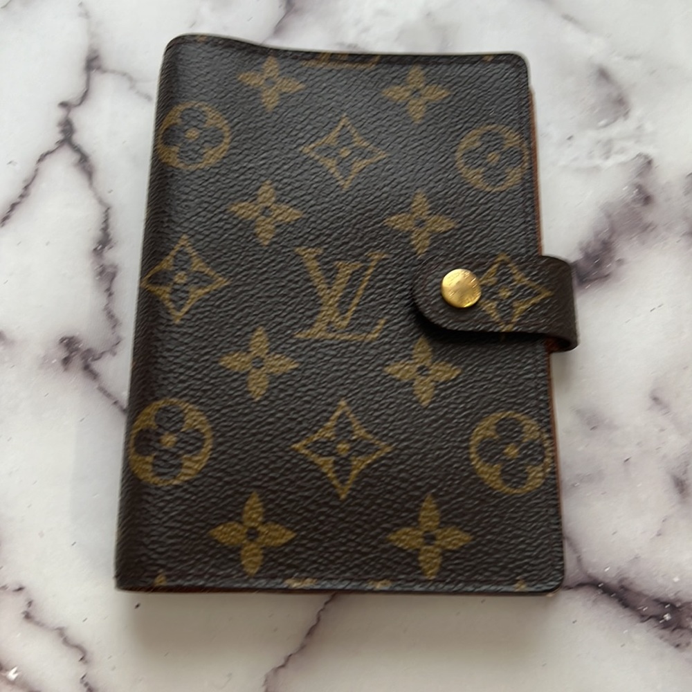Louis Vuitton Monogram Canvas Card Holder Wallet - Brown & Gold